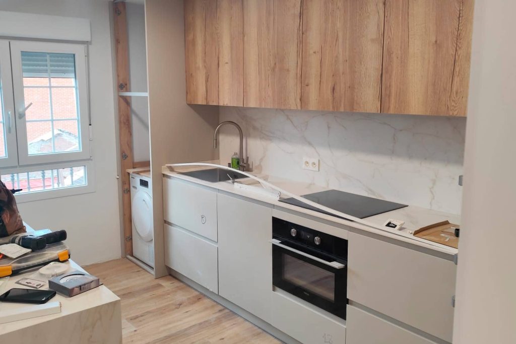 reforma cocina arganda del rey
